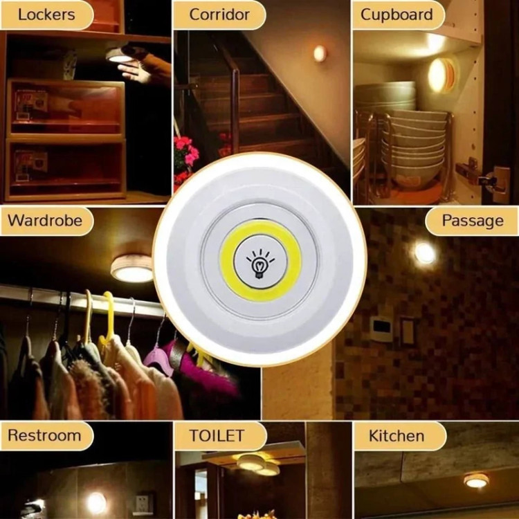 چراغ زیرکابینتی مدل COB 1+3 با ریموت کنترل